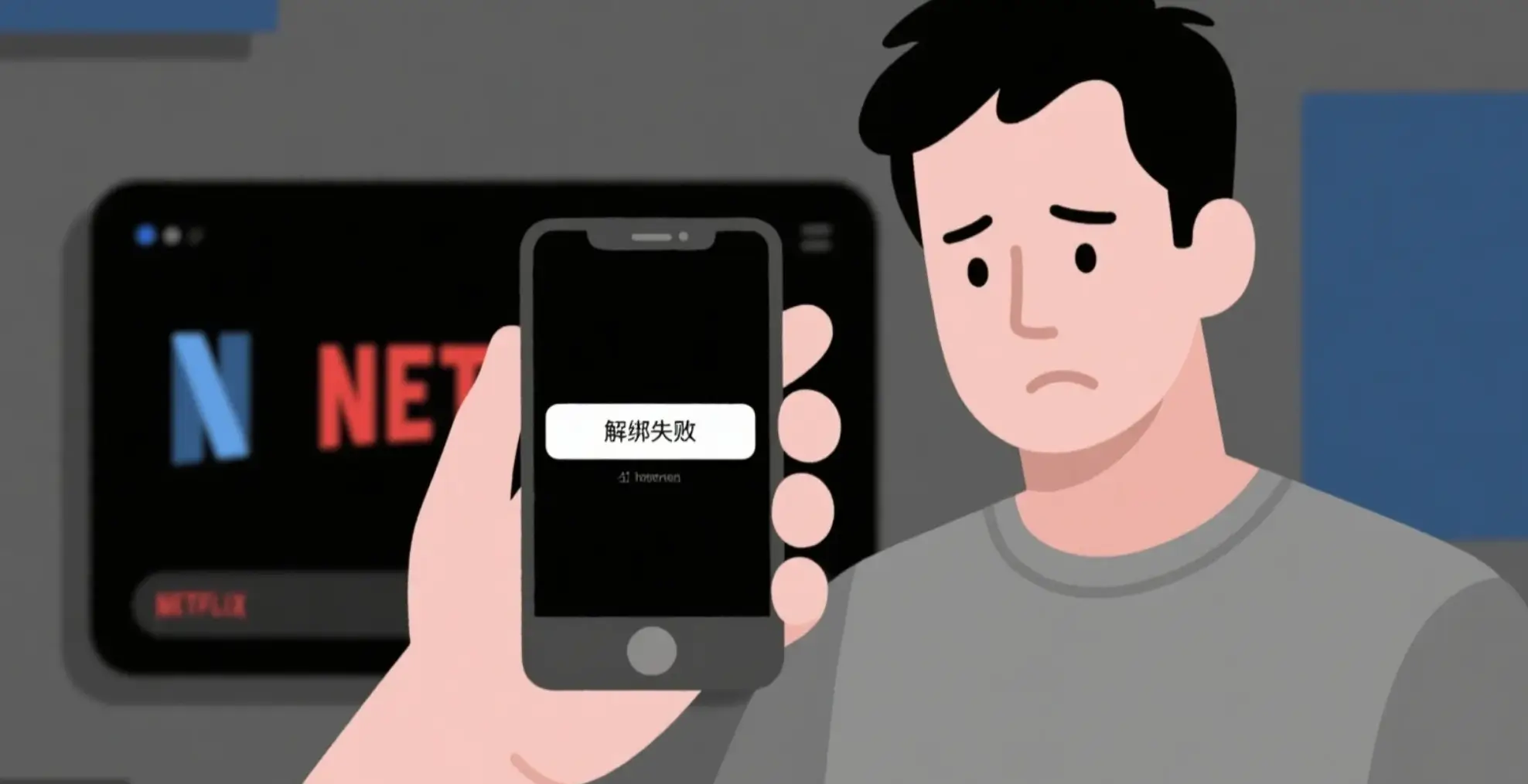 奈飞解绑失败